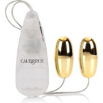 CALEX VIBRATING BULLETS GOLD DUO