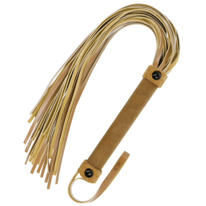 FETISH SUBMISSIVE ORIGIN  FLOGGER VEGAN LEATHER