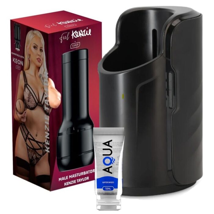 KIIROO KEON + FEEL KENZIE TAYLOR + AQUA QUALITY LUBE 50 ML