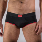 MACHO MS24A SLIP BRIEF DARK RED L