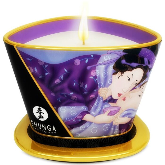 MINI CARESS BY CANDLELIGHT MASSAGE CANDLE  LIBIDO EXOTIC FRUITS