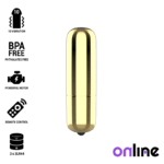 ONLINE MINI BULLET VIBE - GOLDEN