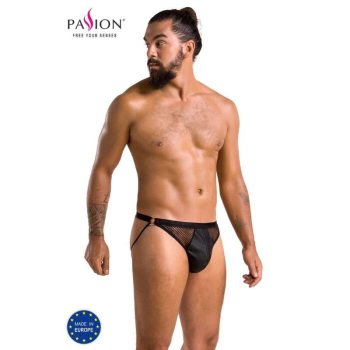 PASSION 034 SLIP OPEN LUKE BLACK S/M