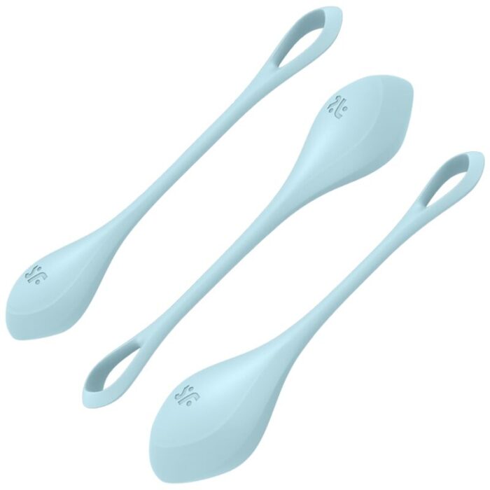 SATISFYER YONI POWER 2 TRAINING SET - BLUE