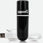 SCREAMING O RECHARGEABLE VIBRATING BULLET VOOOM BLACK