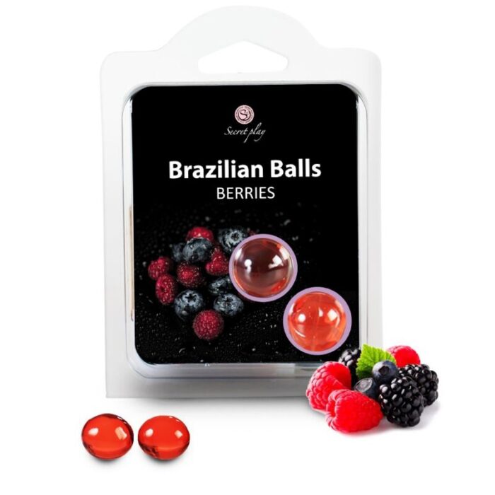 SECRETPLAY 2 BRAZILIAN BALLS BERRIES