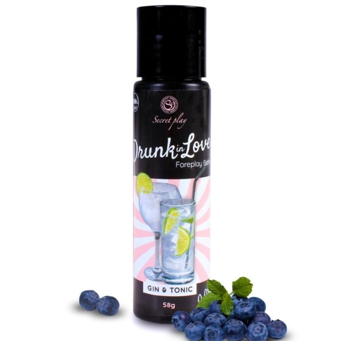 SECRETPLAY DRUNK IN LOVE LUBE GIN&TONIC 60 ML