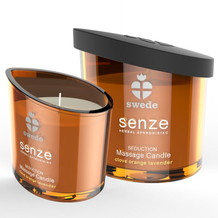 SWEEDE SENZE SEDUCTION MASSAGE CANDLE - CLOVE