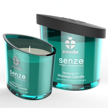 SWEEDE SENZE TRANQUILITY MASSAGE CANDLE - SPEARMINT