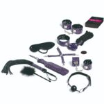 TEASE AND PLEASE 13 BONDAGE ACCESORIES - PURPLE (NL-EN-DE-FR-ES-IT-SE-NO-PL-RU)