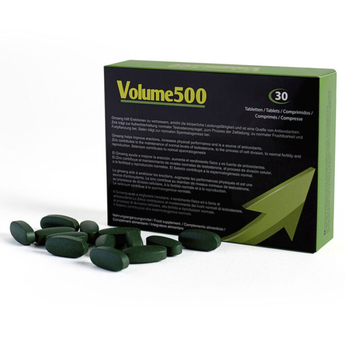 VOLUME 500 INCREASE THE QUANTITY AND QUALITY OF SPERM