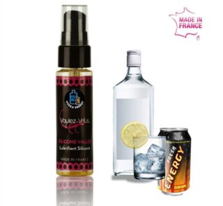 VOULEZ-VOUS SILICONE LUBRICANT - VODKA & RED BULL 35 ML